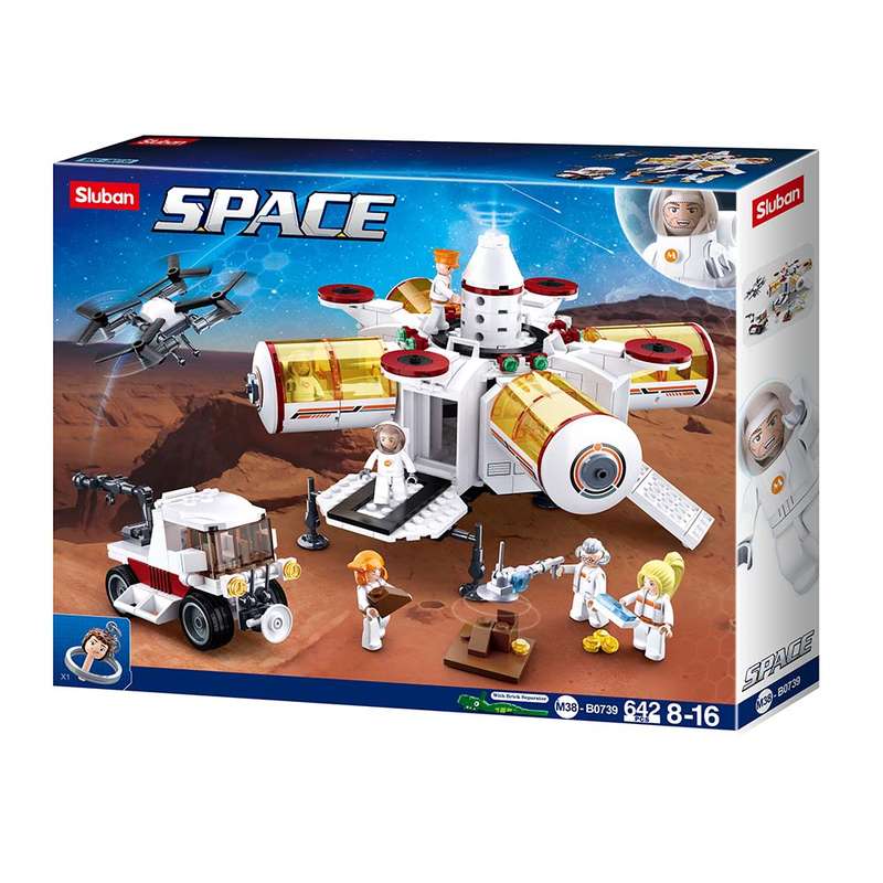 Sluban - Space - Space Base - 642pcs