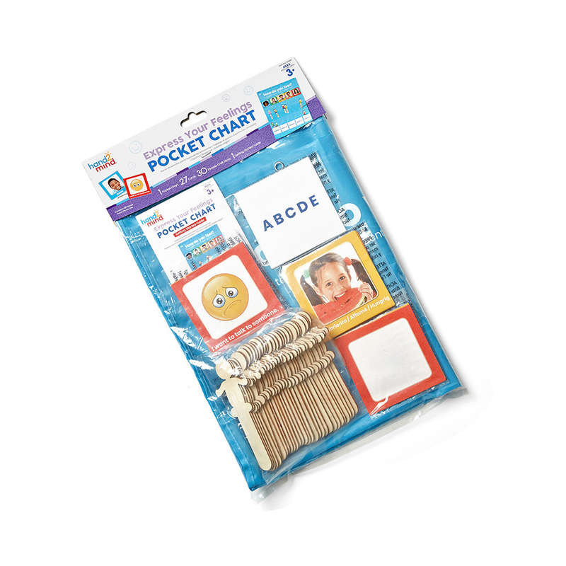 Hand2Mind - Express Your Feelings Pocket Chart