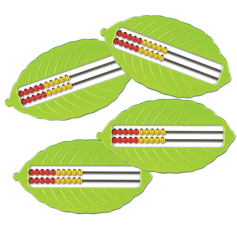 Learning Resources - Buggy Beads Counting Frame Abacus - Set of 4