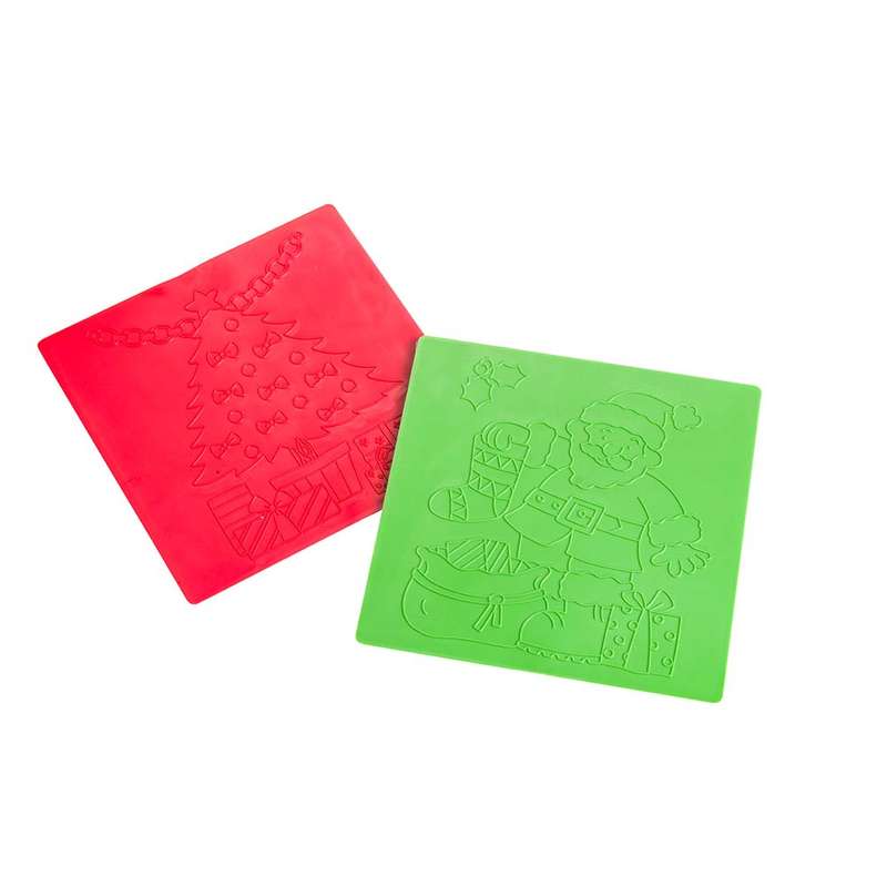 Anthony Peters - Christmas - Themed Rubbing & Embossing Plates: 2 Pieces