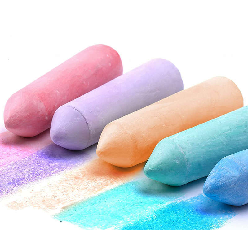 Jar Meló - Sidewalk Chalk Washable - 15 Colours 20pcs
