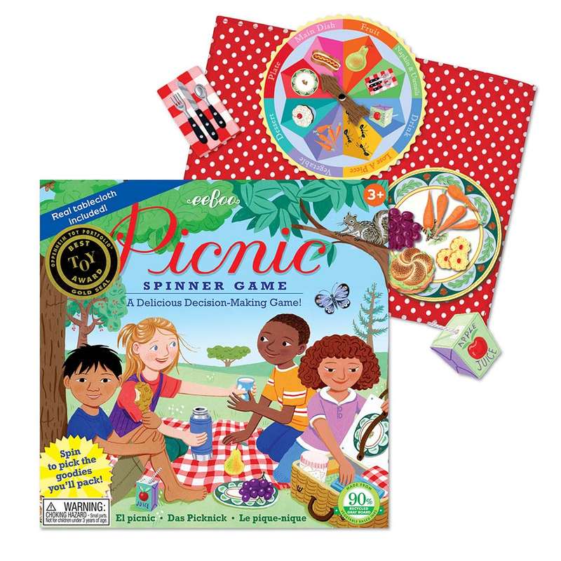 eeBoo - Picnic Spinner Game