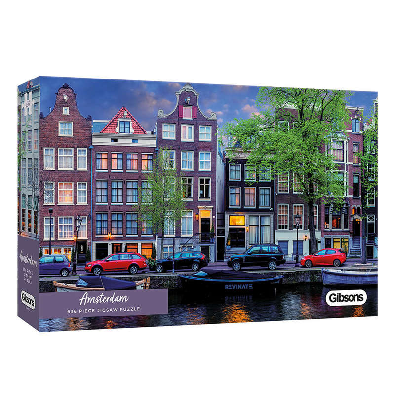 Gibsons - Amsterdam - Jigsaw Puzzle - 636pcs