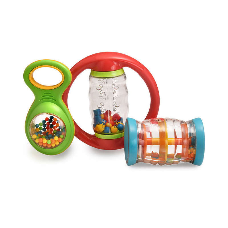 Halilit - Trio Rattle Band Gift Set of 3