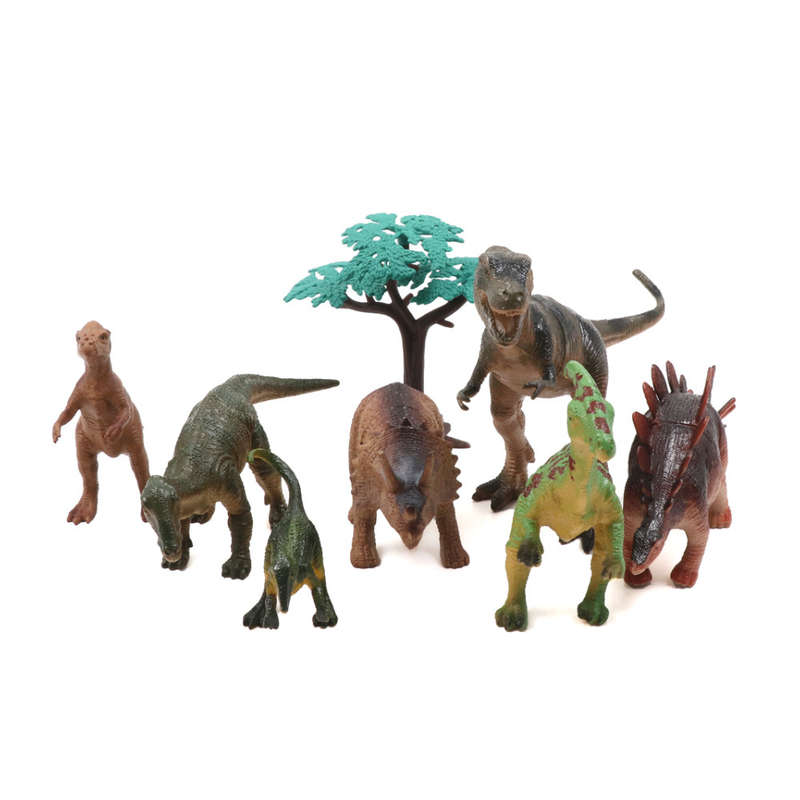 Planet Greenbean - Dinosaur Playset - 30pcs in Bucket