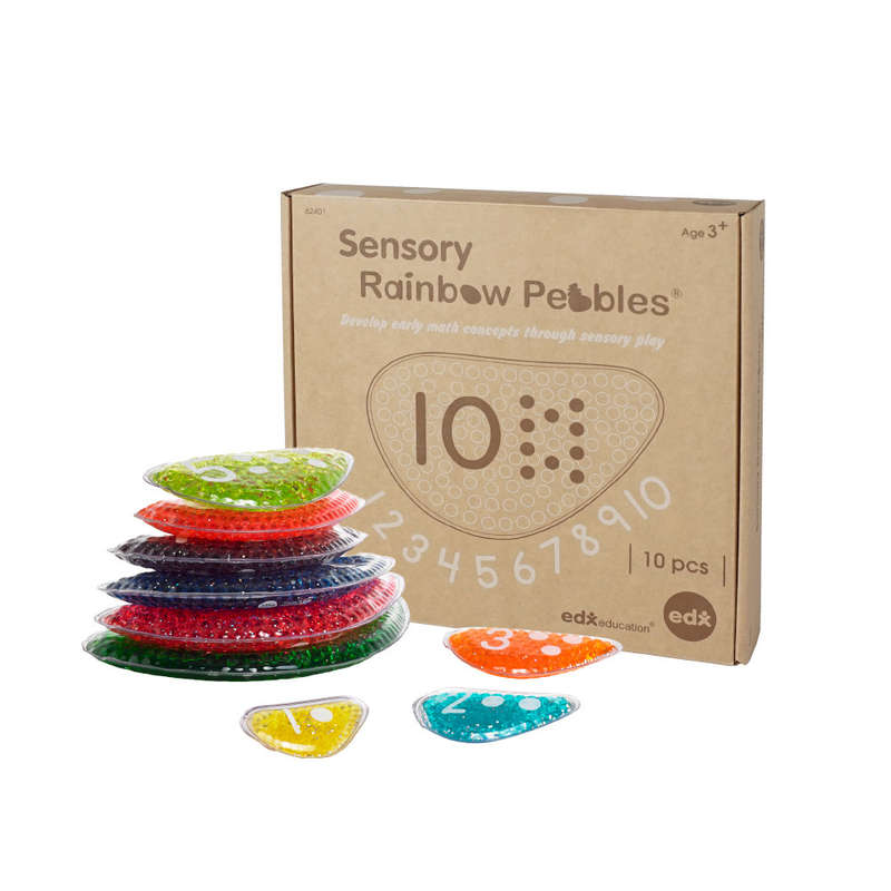 EDX Education - Sensory Rainbow Pebbles