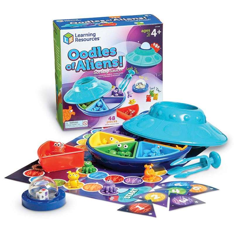 Learning Resources - Doodles of Aliens! Sorting Saucer
