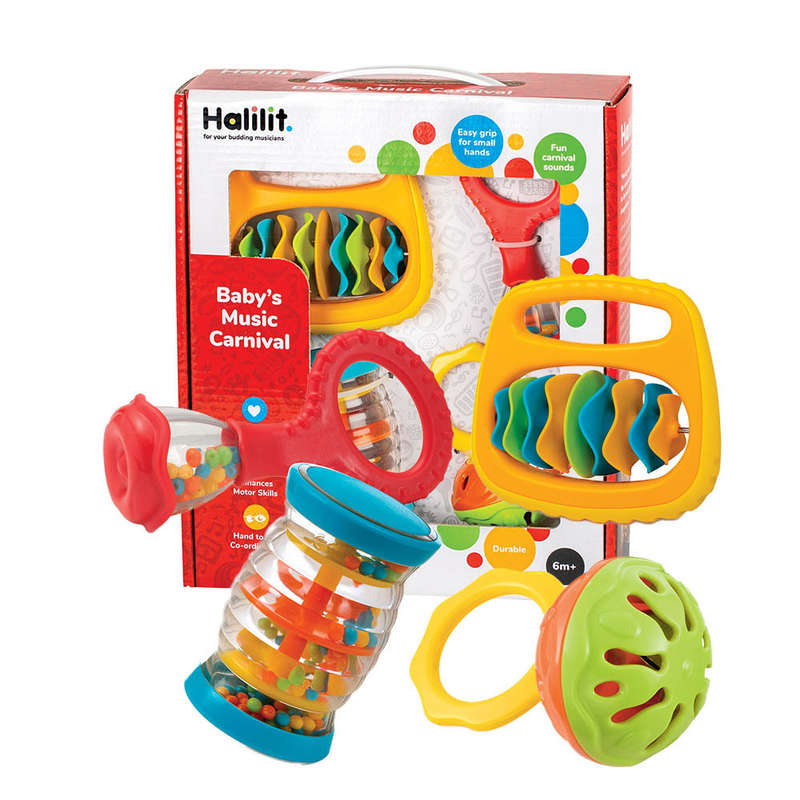 Halilit - Baby's Music Carnival Set of 4