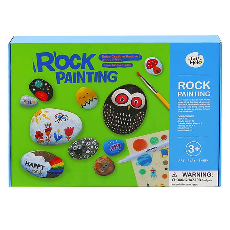 Jar Meló - Rock Painting Kit