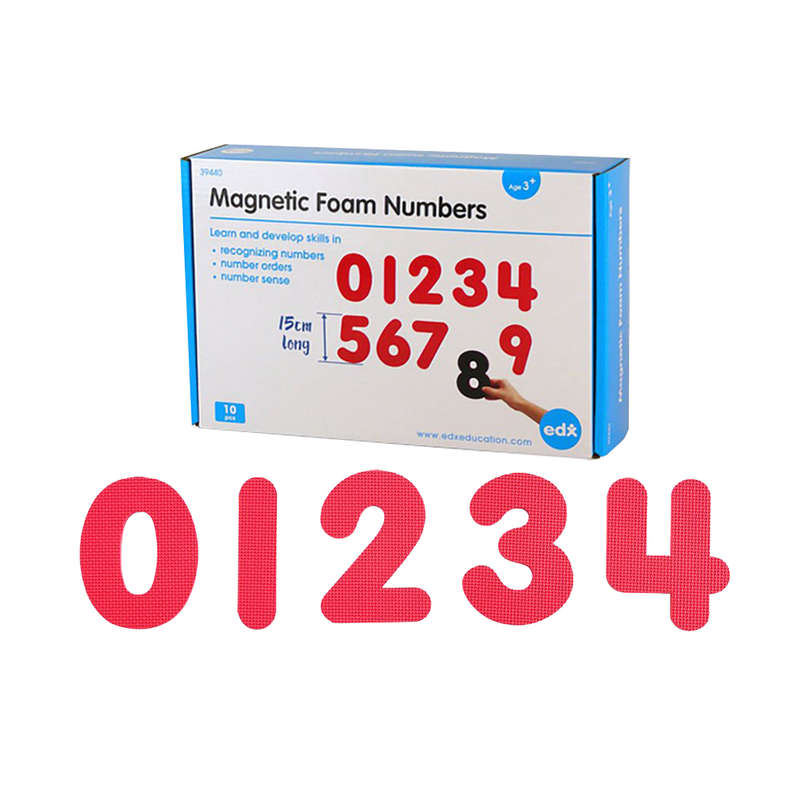EDX Education - Magnetic Foam Numbers