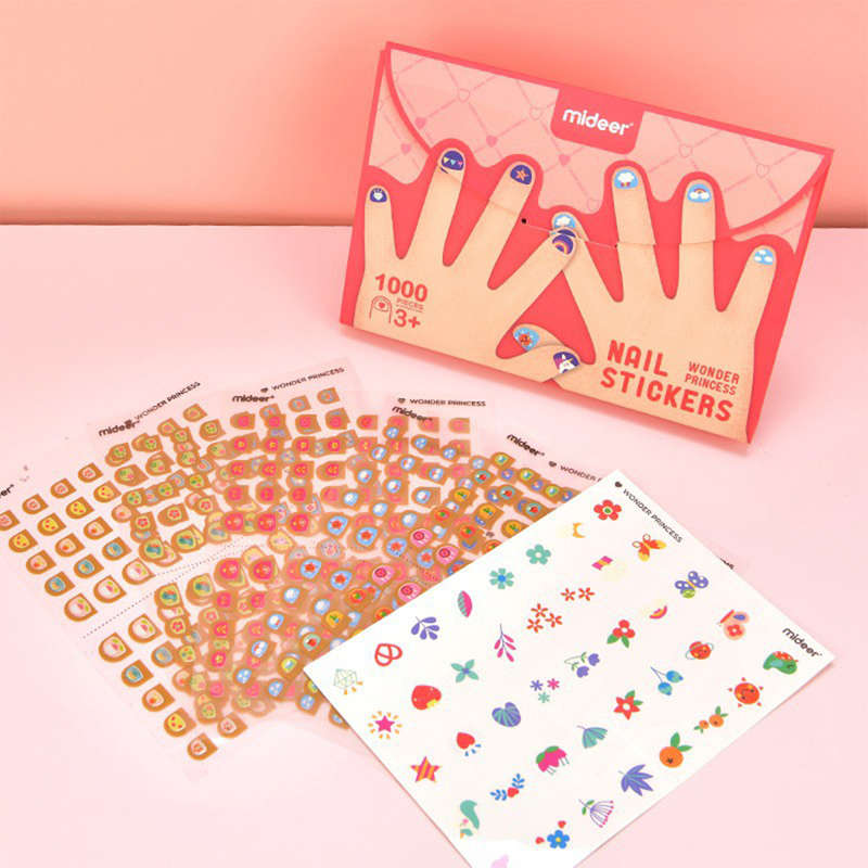 Mideer - Nail Stickers - Wonder Princess