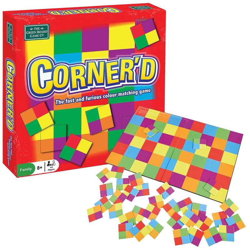Green Board Education - Cornerd - Family Game