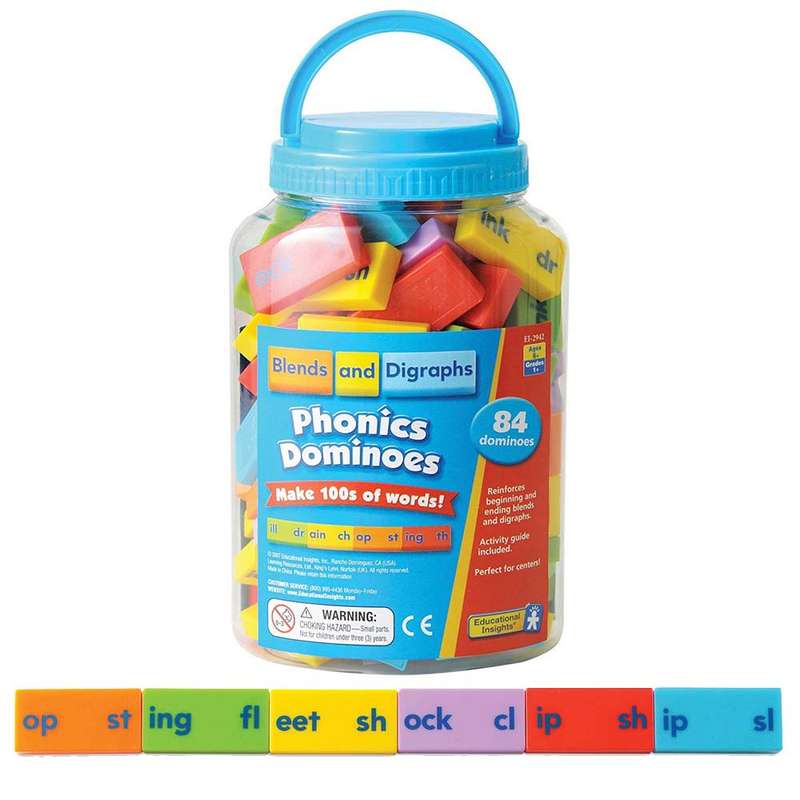 Educational Insights - Phonics Dominoes Blends & Digraphs