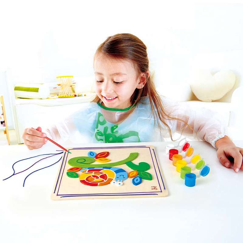 Hape - Paint & Frame - Happy Snail