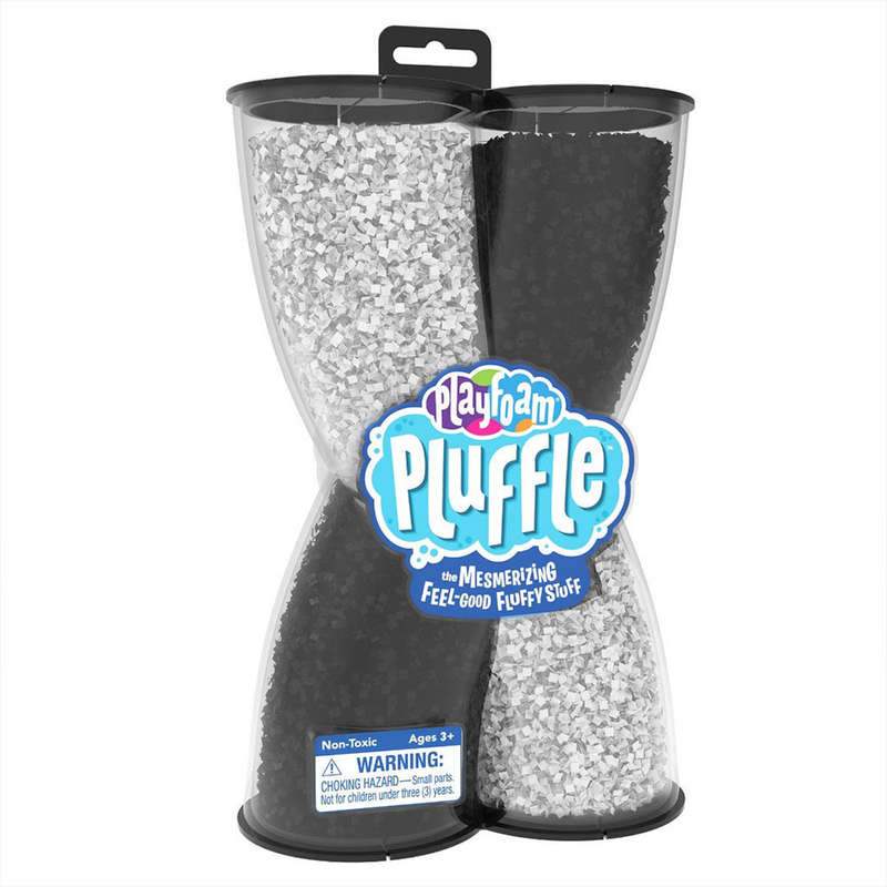 Educational Insights - Playfoam Pluffle Twist - Black & White