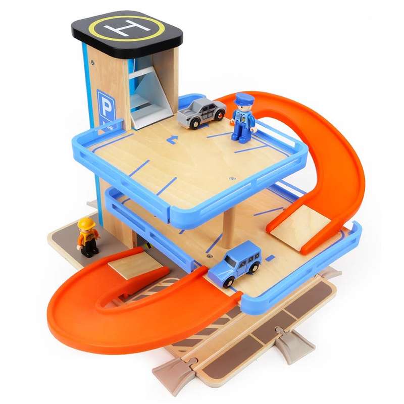 TopBright - Parking Garage: 3 Levels and Helipad - 58 x 45 x 40 cm