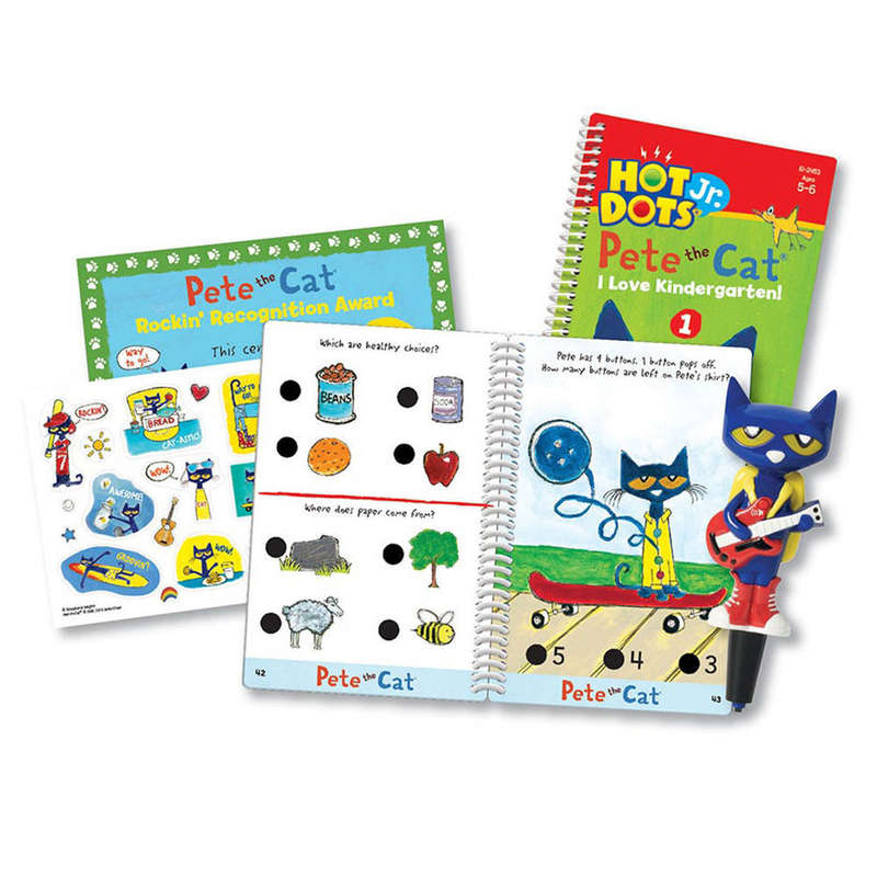 Educational Insights - Hot Dots® Pete The Cat I Love Pre-school