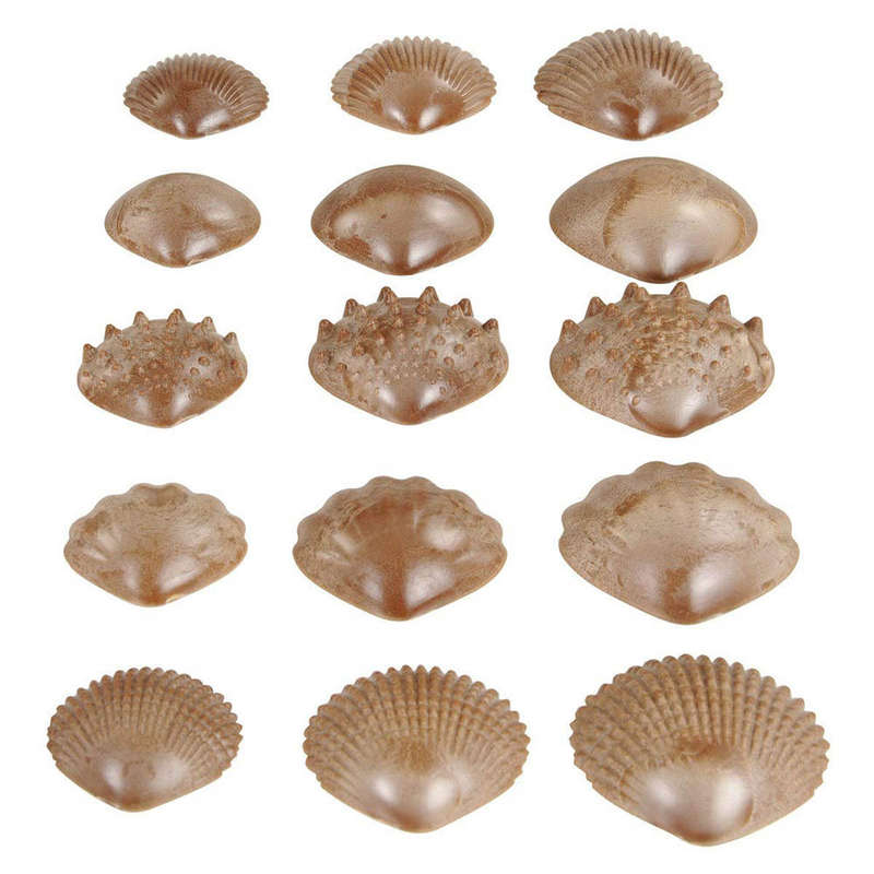 EDX Education - Tactile Shells - Eco Friendly FPC Material - 6 Tactiles - 3 Sizes - 36pcs