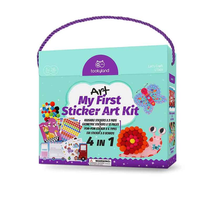 TookyToy - My First Sticker Art Kit