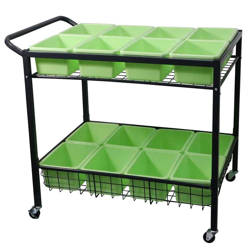 Anthony Peters - Arts & Crafts Storage Trolley - 80 x 94 x 64cm
