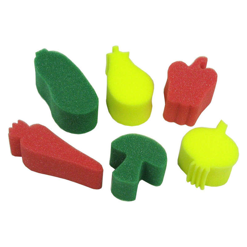 Anthony Peters - Sponge Painting Set - Vegetable - 6pcs