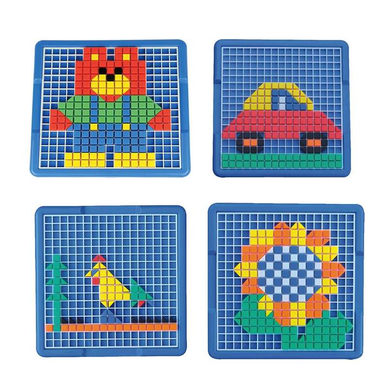 Create By Greenbean - Mosaic Small Grid Board Set 490pcs