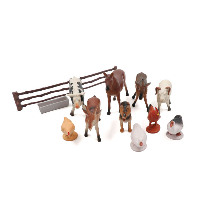 Greenbean - Animal Playset - Wild, Farm, Dinosaur, Ocean - 60pcs