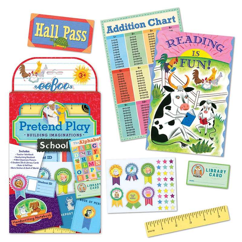eeBoo - School Pretend Play