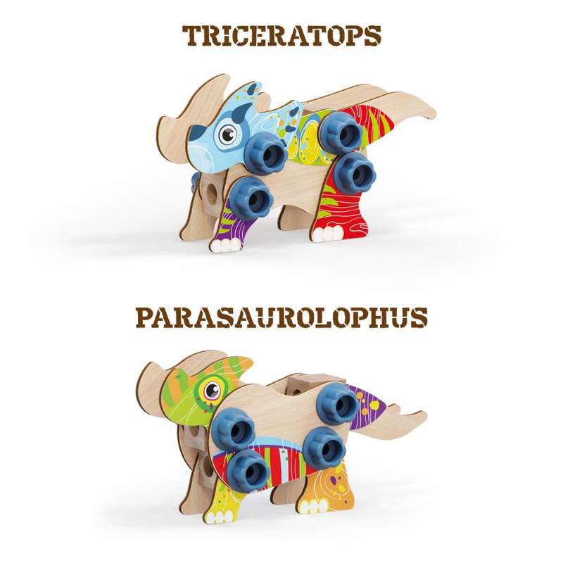Quercetti - Play Bio Wood Dino