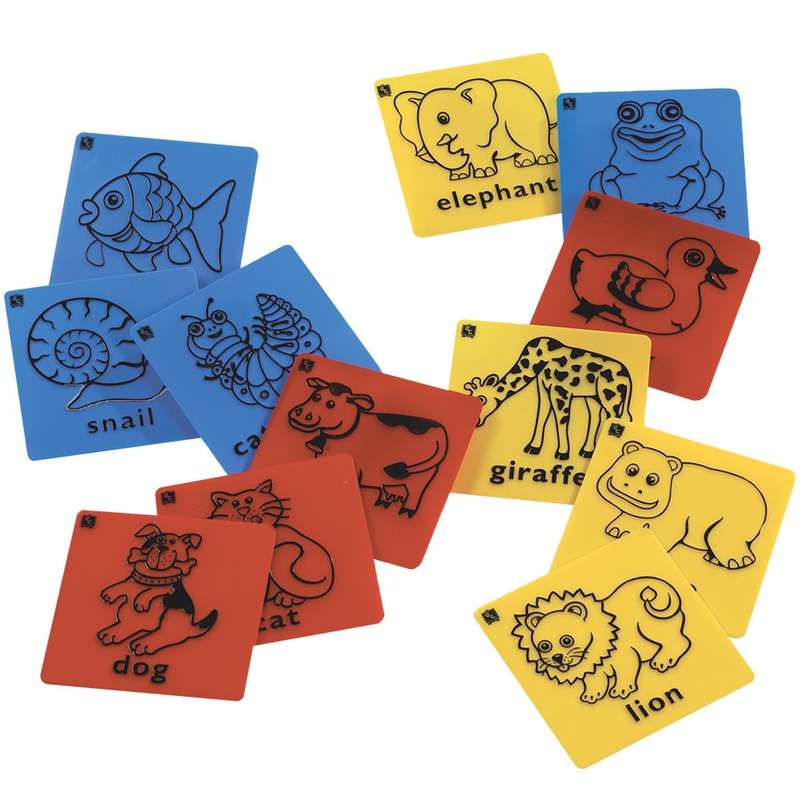 EDX Education - Rubs Animals 12pc
