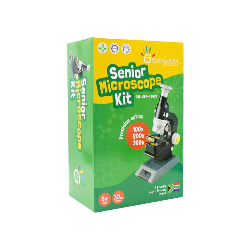 Greenbean - Microscope Kit - Senior - 100x 200x 300x