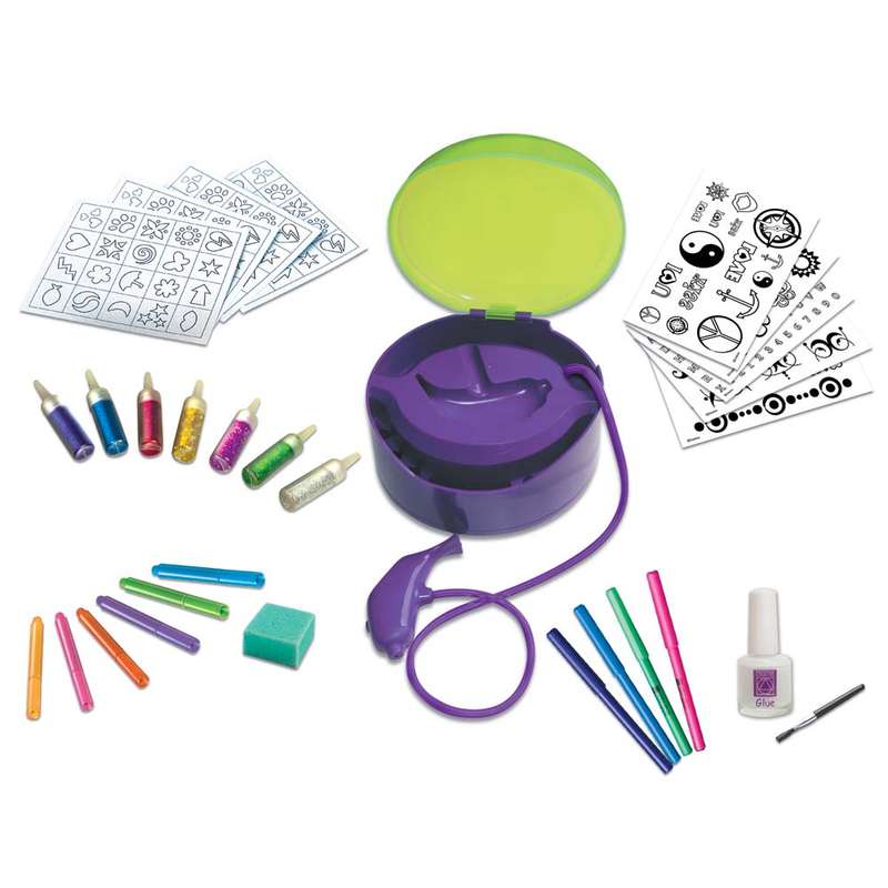 Small World Toys - Temporary Airbrush Tattoo Set