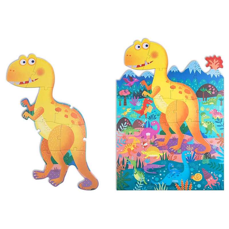 Jar Meló - Floor Puzzle Series - Dinosaur Paradise - 24pcs