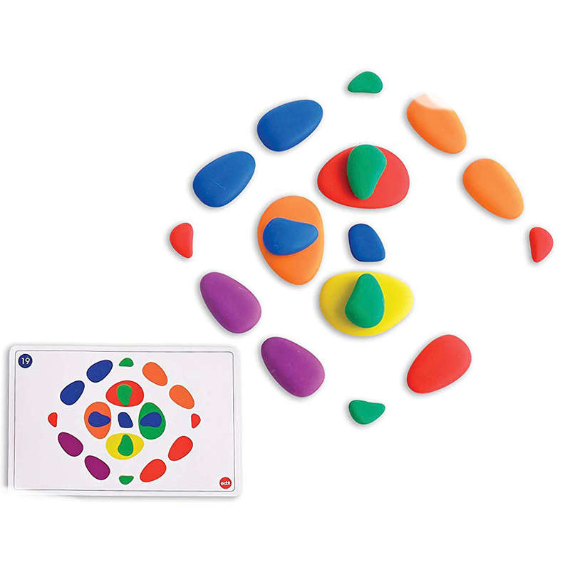 EDX Education - Activity Cards - Rainbow Pebbles - 15 Cards