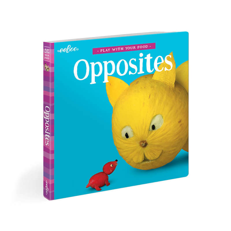 eeBoo - Play With Your Food Book - Opposites