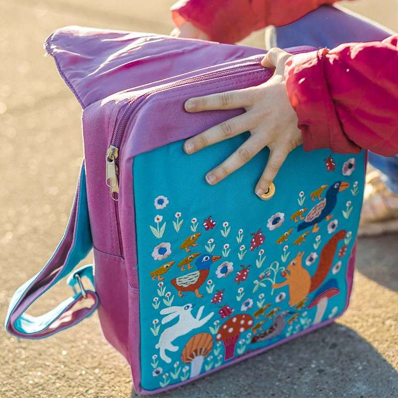 eeBoo - Hoppy Bunny Small Backpack