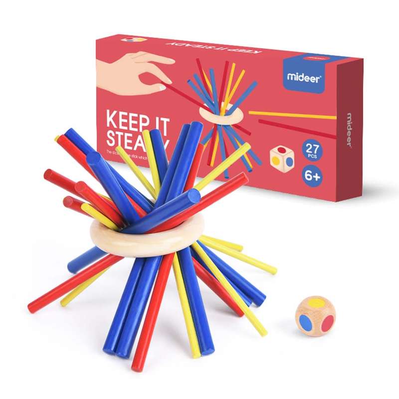 Mideer - Pick Up Sticks - Keep it Steady - 27pcs