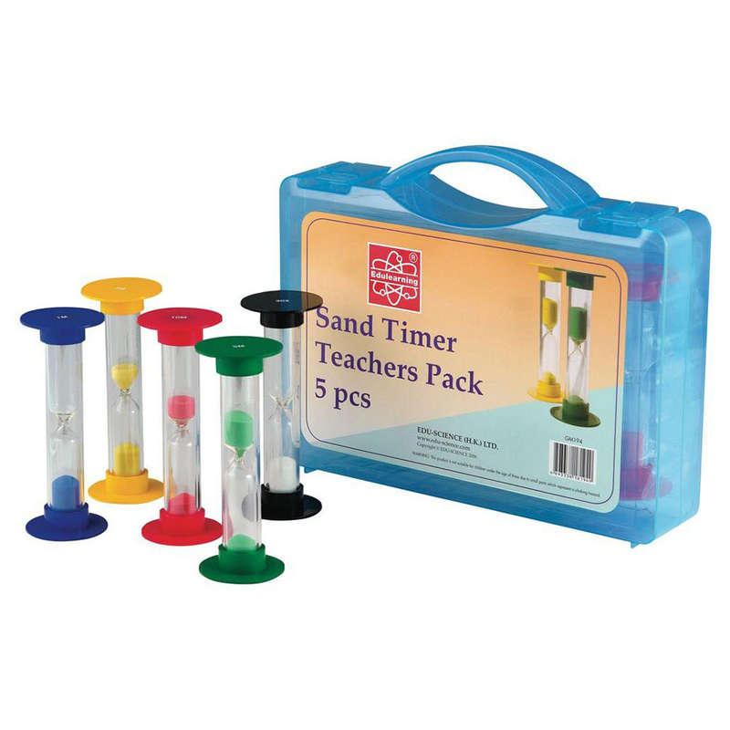 Edu-Toys - Sand Timer Teachers Pack 5 Pieces