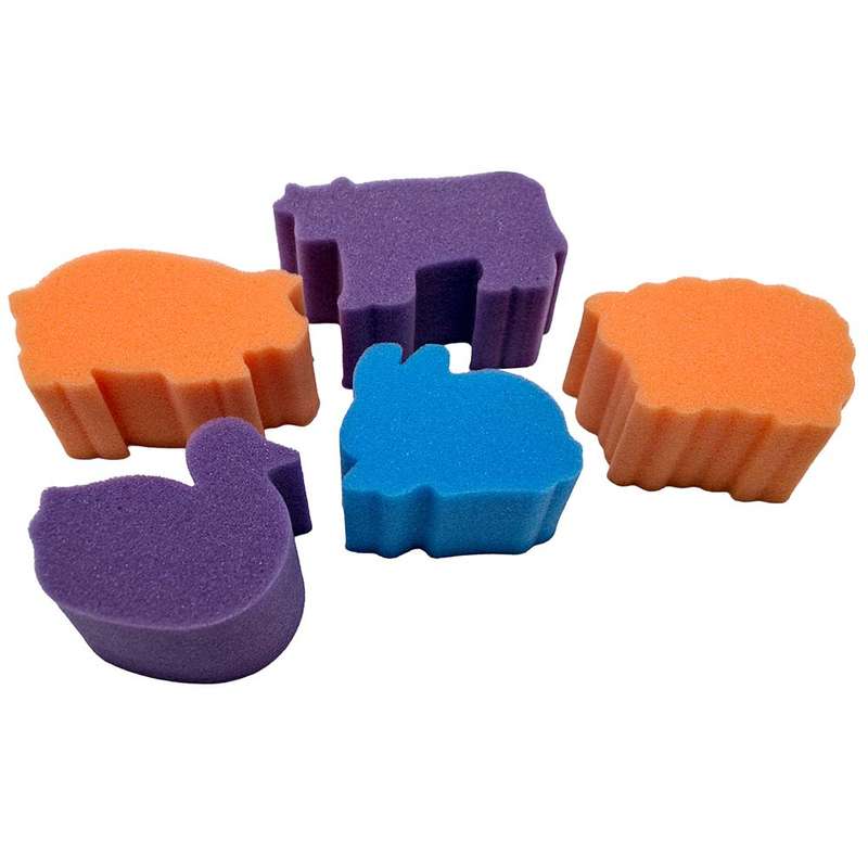 Anthony Peters - Sponge Painting Set - Animal - 5pcs