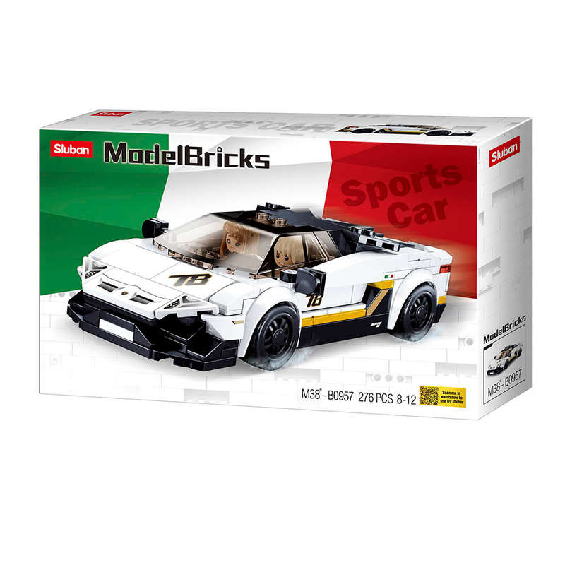 Sluban - Model Bricks - Racing Car - 276pcs