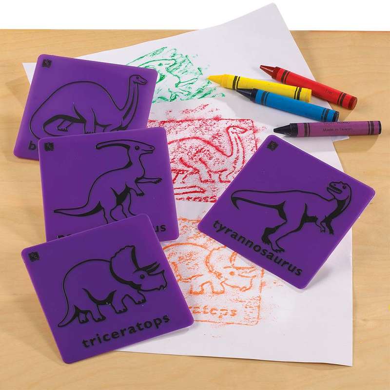 EDX Education - Rubs Dinosaur 4pc
