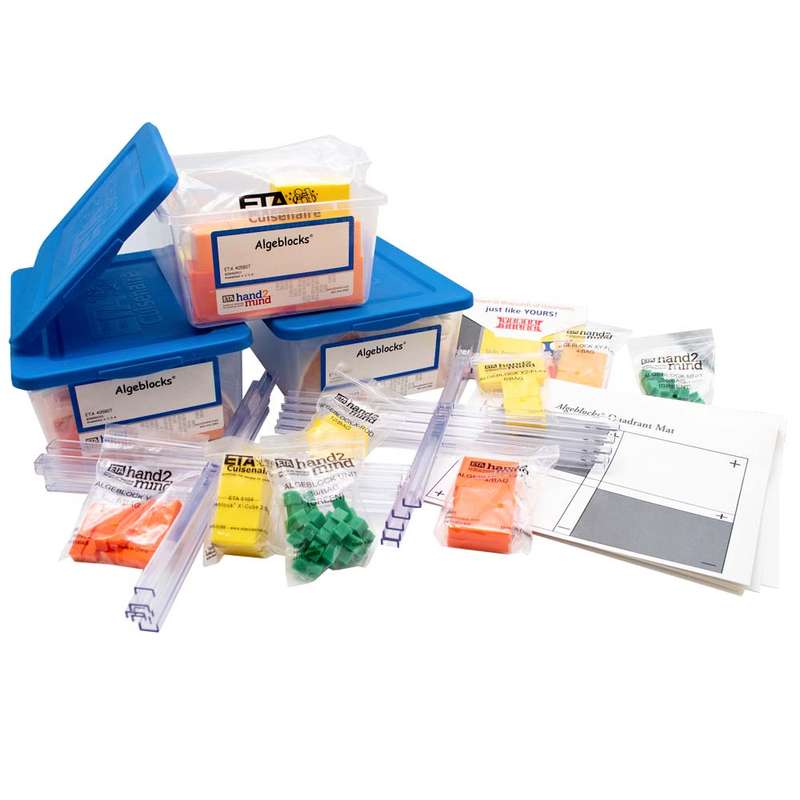 Greenbean High School Mathematics - Algebra Blocks Bulk Set