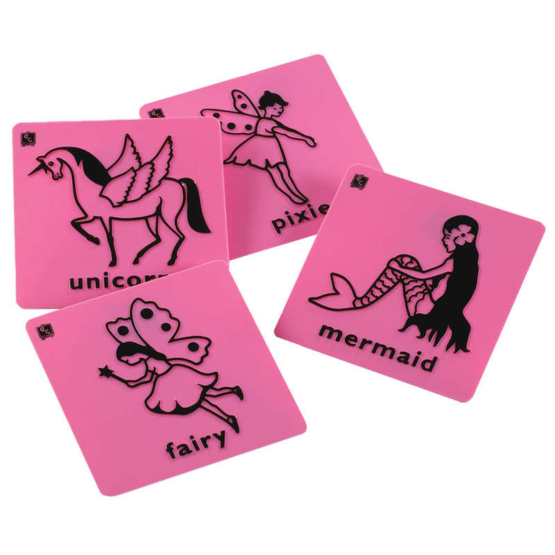 EDX Education - Rubs FAIRIES 4pc