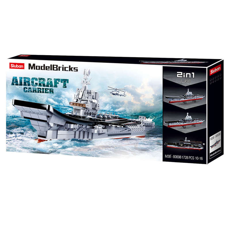 Sluban - Model Bricks - Navy - 1,728pcs