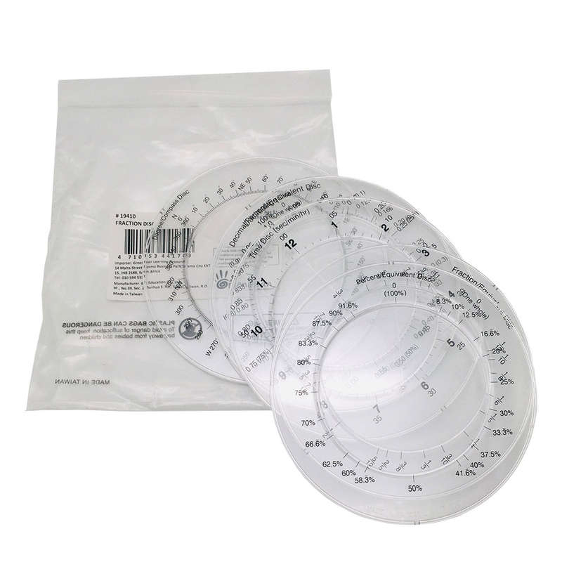 EDX Education - Fraction Rings - 6pcs Polybag