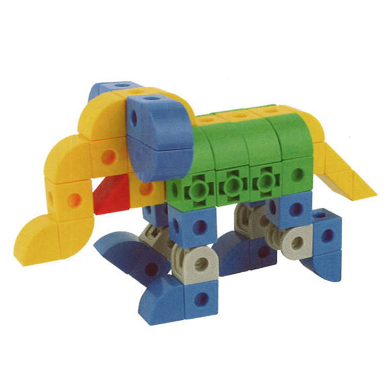 Create By Greenbean - Shaped Linking Cubes 300pcs Container