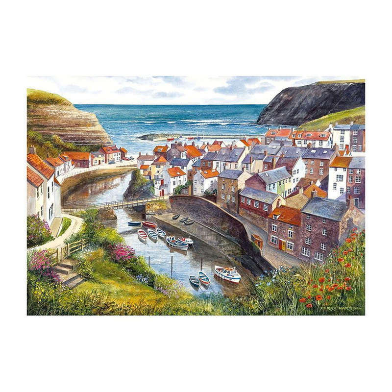 Gibsons - Staithes - Jigsaw Puzzle - 1000pcs