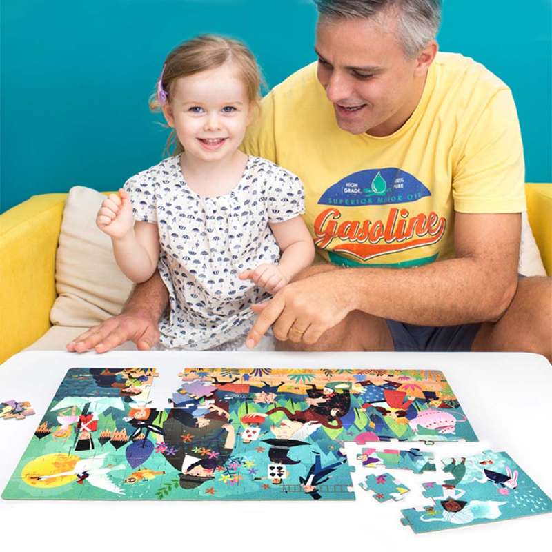 Mideer - Gift Box Puzzle - Tales Prade - 104pcs