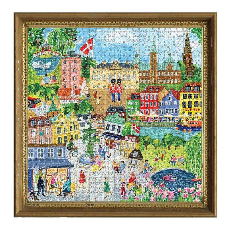 eeBoo - Copenhagen 1000 Piece Square Puzzle
