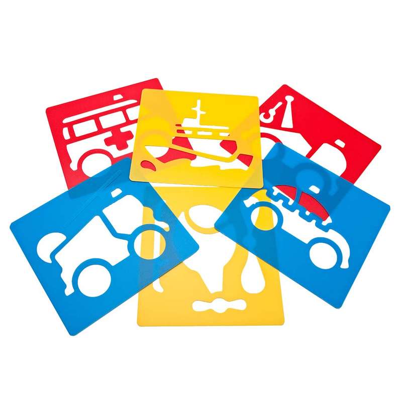 Anthony Peters - Stencil - Emergency Services - 6pcs